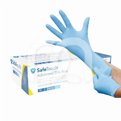 GANTS NITRILE NON POUDRES SAFETOUCH ADVANCED