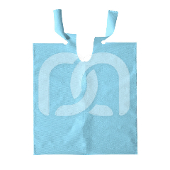 BAVOIRS PLASTIFIE EN BLEU (80) (50X57CM)