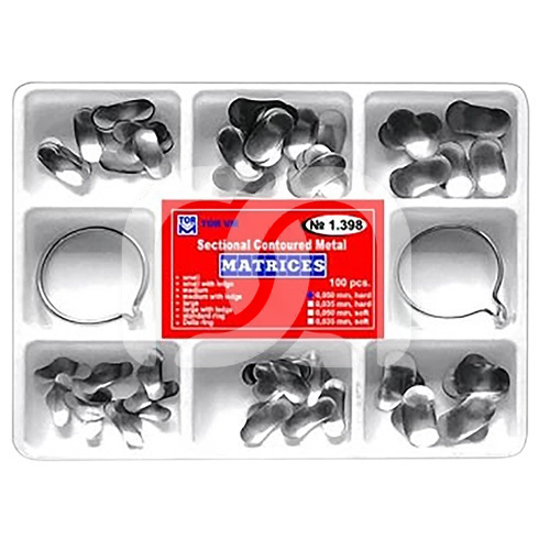 SECTIONELE CONTOURED MATRICES - KIT (50Μ)