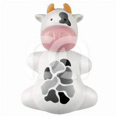 PORTE BROSSE À DENTS - VACHE