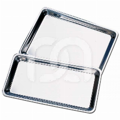 PLATEAU INOX GRIS (20X10CM)
 PLATEAU INOX GRIS (20X10CM)