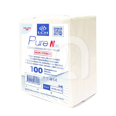 COMPRESSES NON STER. LCH (100)