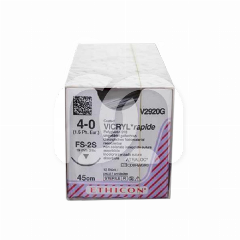FILS DE SUTURES VICRYL RAPIDE (12)