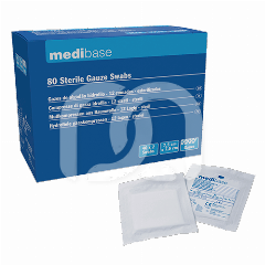 COMPRESSES GAZE STÉRILES (5X5CM) (100)