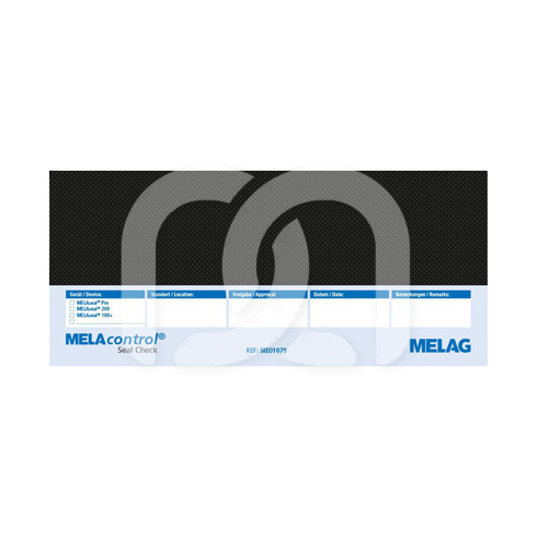 MELACONTROL SEAL CHECK (100) (18CMX7,5CM)