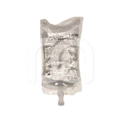 Steriele Zak Natriumchloride 0,9% 500 ml (25 Stuks)