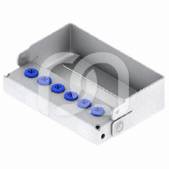 PLUG IN - 6 PERFORATIES - HOOG (1)