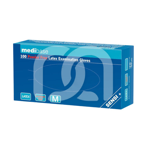 POEDERVRIJE LATEX HANDSCHOENEN - SENSI+ (100)