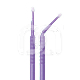 MICROBRUSH DUO (100) : TAILLE:STANDARD, COULEUR PRINCIPALE:VIOLET