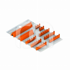 SILICONE POUR EASY TRAY 21X18 ORANGE