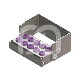 PLUG IN AVEC 10 PERFORATIONS : COULEUR PRINCIPALE:VIOLET, ACCROCHE:FG/CA