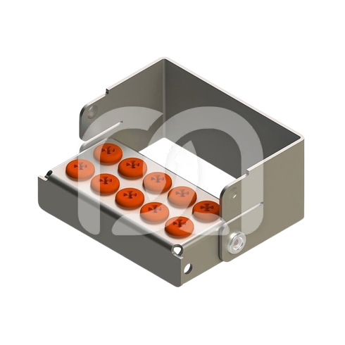 PLUG IN  BORENHOUDER MET 10 PERFORATIES
