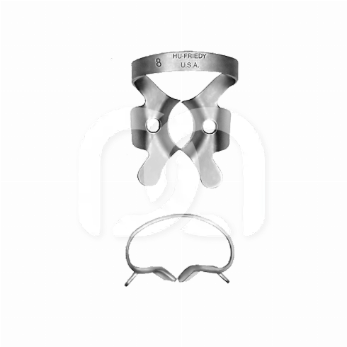 SATIN STEEL RUBBERDAMKLEMMEN