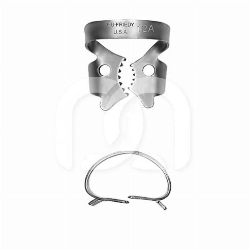 SATIN STEEL RUBBERDAMKLEMMEN