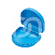 BOITES D'ORTHODONTIE AVEC TROUS (10) : COULEUR PRINCIPALE:BLEU CIEL