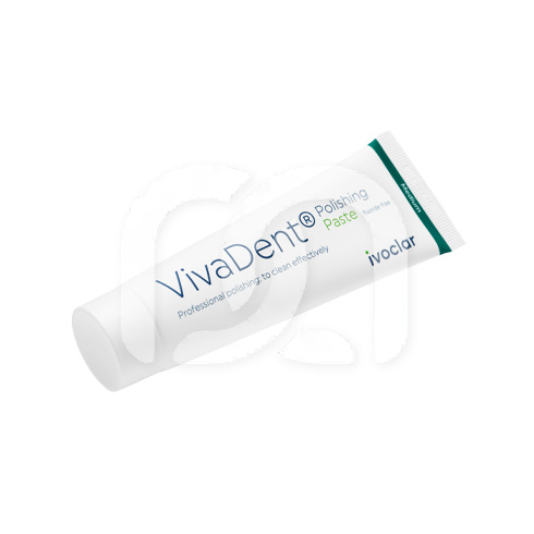 VIVADENT TUBE PÂTE À POLIR MOYEN SANS FLUOR (80G)