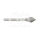 DIAMANTEN FREES GEMIDDELD (1) : ISO:ISO 031, LENGTE KOP:7 MM, TOTALE LENGTE:19 MM, KORREL DIAMANTBOREN:GEMIDDELD