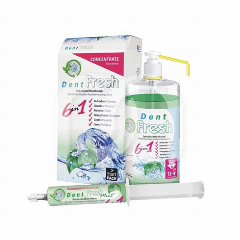 Mondspoeling Dent Fresh Mint Start Pack (50 ml + 1L)