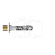 Diamanten Boor Peervorm FG S6830RL.314.012 (5) : ISO:ISO 014, LENGTE KOP:0 MM, TOTALE LENGTE:19 MM, KORREL DIAMANTBOREN:VET