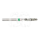 FR. D CYL. ARRONDI  FG 881.314.012 (5) : ISO:ISO 014, LONGUEUR T&Ecirc;TE:0 MM, LONGUEUR TOTALE:19 MM, GRAIN FRAISES DIAMANT&Eacute;ES:GROS