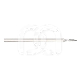 Diamanten Boor Vlam PM 860.104 (5 Stuks) : ISO:ISO 012, LENGTE KOP:0 MM, TOTALE LENGTE:44.5 MM, KORREL DIAMANTBOREN:GEMIDDELD