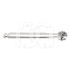 FRAISE CHIR. ROND H141A.205 (1) : ISO:ISO 040, LONGUEUR T&Ecirc;TE:0 MM, LONGUEUR TOTALE:26 MM