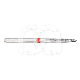 Boor Vlam Wolfraamcarbide FG Turbine (5 Stuks) : ISO:ISO 012, LENGTE KOP:0 MM, TOTALE LENGTE:19 MM