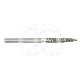 Diamanten Boor Vlamvormig FG 863.314.012 (5) : ISO:ISO 016, LENGTE KOP:0 MM, TOTALE LENGTE:19 MM, KORREL DIAMANTBOREN:GEMIDDELD