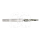 Diamanten Boor Vlam FG Grove Korrel 012 (5 Stuks) : ISO:ISO 014, LENGTE KOP:0 MM, TOTALE LENGTE:19 MM, KORREL DIAMANTBOREN:GEMIDDELD