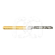 Diamanten Frees FG 4ZR.314.012 Grove Korrel (5) : ISO:ISO 012, LENGTE KOP:0 MM, TOTALE LENGTE:19 MM, KORREL DIAMANTBOREN:GEMIDDELD