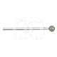 Diamanten Frees Bol 009 PM 801.104.009 (5) : ISO:ISO 050, LENGTE KOP:0 MM, TOTALE LENGTE:44.5 MM, KORREL DIAMANTBOREN:GEMIDDELD
