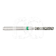 Cilindrische Diamanten Frees FG(5) : ISO:ISO 012, LENGTE KOP:0 MM, TOTALE LENGTE:19 MM, KORREL DIAMANTBOREN:VET