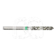 FR. DIAM. TORPILLE FG 879.314.014 (5) : ISO:ISO 016, LONGUEUR T&Ecirc;TE:0 MM, LONGUEUR TOTALE:19 MM, GRAIN FRAISES DIAMANT&Eacute;ES:GROS