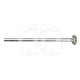 Diamanten Boor Wiel 040 PM 909.104.040 (5) : ISO:ISO 055, LENGTE KOP:0 MM, TOTALE LENGTE:44.5 MM, KORREL DIAMANTBOREN:GEMIDDELD