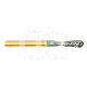 Diamanten Boor Peervorm FG S6830RL.314.012 (5) : ISO:ISO 016, LENGTE KOP:0 MM, TOTALE LENGTE:19 MM, KORREL DIAMANTBOREN:VET