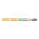 FR. DIAM. CONIQUE  FG S6368.314 (5) : ISO:ISO 016, LONGUEUR T&Ecirc;TE:0 MM, LONGUEUR TOTALE:19 MM, GRAIN FRAISES DIAMANT&Eacute;ES:GROS