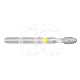 FRAISE DIAMANTÉE OEUF 014 FG 379.314.014 (5) : ISO:ISO 018, LONGUEUR T&Ecirc;TE:0 MM, LONGUEUR TOTALE:19 MM, GRAIN FRAISES DIAMANT&Eacute;ES:SUPER FIN