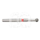 Diamanten Frees Bolvorm FG ISO Diameter (5) : ISO:ISO 018, LENGTE KOP:0 MM, TOTALE LENGTE:19 MM, KORREL DIAMANTBOREN:DUN