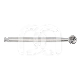 FR. OS TC BOULE CAL H141.205 (5) : ISO:ISO 040, LONGUEUR T&Ecirc;TE:0 MM, LONGUEUR TOTALE:34 MM