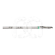 Conische Wolfraamcarbide Boor PM H79FSQ.104.070 (5 Stuks) : N&deg;:N&deg;H79FSQ, ISO:ISO 031, LENGTE KOP:0 MM, TOTALE LENGTE:44.5 MM