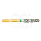 Diamanten Frees FG Afronding Rond S (5) : ISO:ISO 021, LENGTE KOP:0 MM, TOTALE LENGTE:19 MM, KORREL DIAMANTBOREN:VET