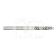 Conische Diamanten Boor FG 851.314 Met Veilige Punt (1) : ISO:ISO 016, LENGTE KOP:0 MM, TOTALE LENGTE:19 MM, KORREL DIAMANTBOREN:GEMIDDELD