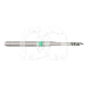 Diamanten Boor Vlam Grove Korrel FG (5) : ISO:ISO 010, LENGTE KOP:0 MM, TOTALE LENGTE:19 MM, KORREL DIAMANTBOREN:VET