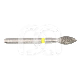Boor Diam. Conisch 016 FG 6368.314.016 (5) : ISO:ISO 023, LENGTE KOP:0 MM, TOTALE LENGTE:19 MM, KORREL DIAMANTBOREN:ULTRADUN