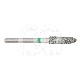 FRAISE DIAMANTÉE CONIQUE FG (5) : ISO:ISO 023, LONGUEUR T&Ecirc;TE:0 MM, LONGUEUR TOTALE:19 MM, GRAIN FRAISES DIAMANT&Eacute;ES:GROS