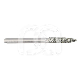 Diamanten Boor Vlam FG Grove Korrel 012 (5 Stuks) : ISO:ISO 016, LENGTE KOP:0 MM, TOTALE LENGTE:19 MM, KORREL DIAMANTBOREN:GEMIDDELD