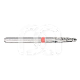 HARDMETALEN BOOR TORPEDO - H282K.314.014 : ISO:ISO 016, LENGTE KOP:4 MM, TOTALE LENGTE:6 MM
