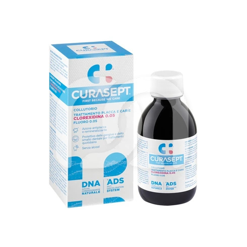 Mondspoeling ADS DNA 0,05% Tandplak en Gaatje (200ml)