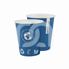 Gobelets Papier 180ml Bleu Foncé Sans Plastique (2000)