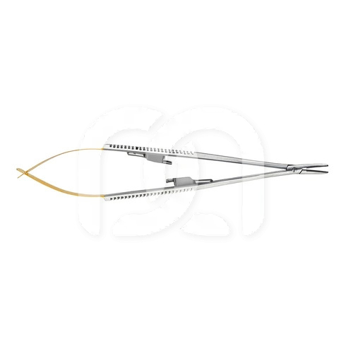 Naaldvoerder Castroviejo Recht Wolfraamcarbide 14 cm (1)